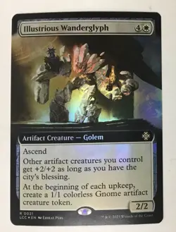 Illustrious Wanderglyph (Extended Art) Commander: the Lost Caverns of Ixalan... - Image 1