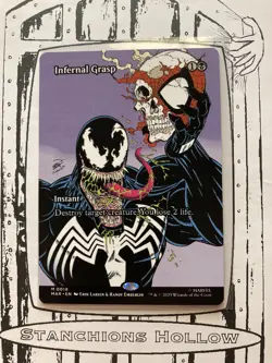MTG Infernal Grasp (Borderless) - Marvel Universe Eternal-Legal (MAR) NM M #0018 - Image 1