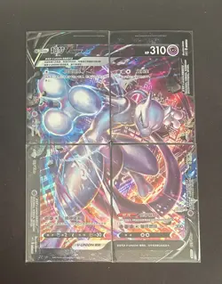 Pokemon Mewtwo V-UNION CSEC 009-012 TCG S-Chinese 4 Cards - Image 1