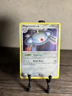 Pokemon TCG Magnezone Diamond & Pearl 8/130 Holo Holo Rare-Fast Shipping-LP!! - Image 1