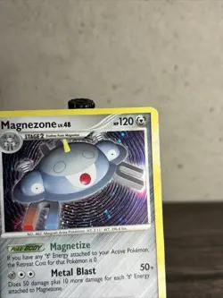 Pokemon TCG Magnezone Diamond & Pearl 8/130 Holo Holo Rare-Fast Shipping-LP!! - Image 3