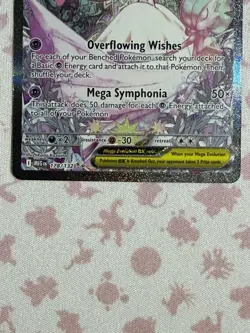 Mega Gardevoir EX Pokemon TCG Me01 Mega Evolution 178/132 Special Rare Holo - Image 5