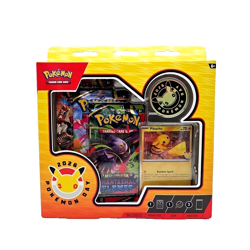 Pokemon 2026 Pokemon Day 30th Anniversary Box Sealed w Pikachu Promo 3 Packs - Image 1