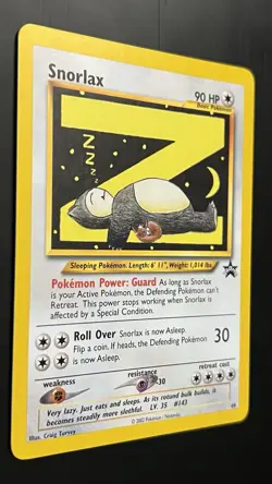 Snorlax 49/53 NM Wotc Black Star Promo Regular Pokemon TCG - Image 2