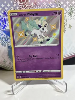 Galarian Ponyta SV047/SV122 Pokemon Shining Fates Shiny Vault [NM] - Image 1