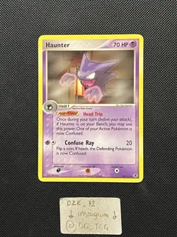 Pokemon Ex Fire Red Leaf Green - Haunter - 34/112 - Non Holo Uncommon - NM - Image 1