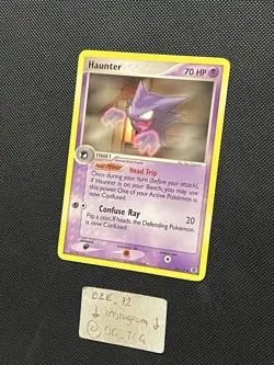 Pokemon Ex Fire Red Leaf Green - Haunter - 34/112 - Non Holo Uncommon - NM - Image 4