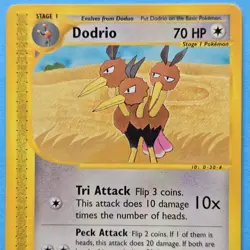 Pokemon Card - Dodrio Aquapolis 46/147 Uncommon Non Holo - Image 2