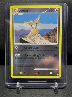 Doduo 80/123 Reverse Holo Pokemon 2007 DP Mysterious Treasures LP - Image 1