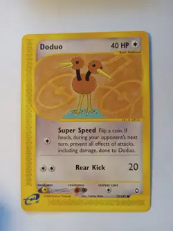 Doduo 73/147 Pokemon Aquapolis NM Free Ship!! - Image 1