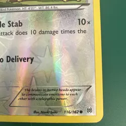 Pokemon Card Doduo 116/162 Reverse Holo XY BREAKthrough 2015 - Image 5