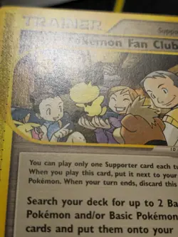 Pokemon Fan Club Uncommon Trainer Card Aquapolis 130/147 LP - Image 2