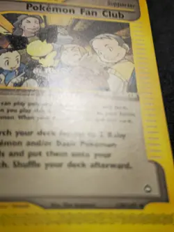 Pokemon Fan Club Uncommon Trainer Card Aquapolis 130/147 LP - Image 5