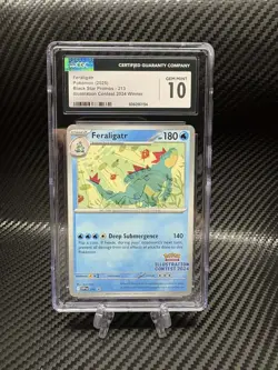 Pokemon TCG Feraligatr Black Star Promo 213 CGC 10 Gem Mint - Image 1