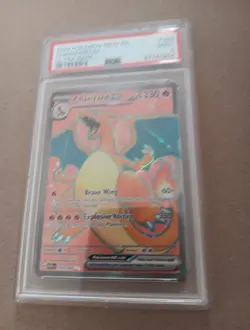 Pokemon 2023 PSA 9 MINT Charizard EX 183 MEW Ultra Rare PSA 9 - Image 3