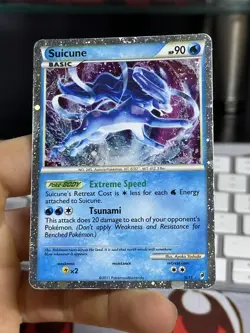 Suicune SL11 SHINY Call of Legends 2011 Holo Rare Pokemon Card TCG - Image 4