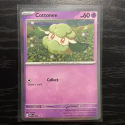 Pokemon Cottonee #018 Phantasmal Flames Black Star PROMO Rare Foil Holo NM/M - Image 1
