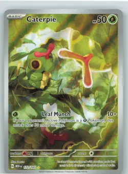 Caterpie 172/165 Illustration Rare 151 Pokemon Near Mint - Image 1