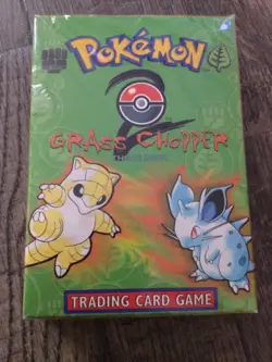 Pokemon Base Set 2 Grass Chopper Starter Theme Deck WIZARD OF THE COAST - Image 1