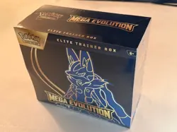 Pokemon TCG - Mega Evolution Lucario Elite Trainer Box (ETB) - Factory Sealed - Image 2