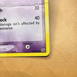 Pokemon Kirlia 33/106 EX Emerald STAMPED Reverse Holo - Damaged See Photos - Image 4