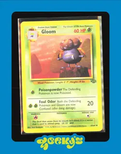 Pokemon Gloom 37/64 Jungle Base Set 1999 - Image 1