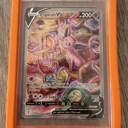PSA 10 Espeon V Evolving Skies Full Art Pokemon Sword & Shield (2021) - Image 2