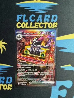 Pokemon TCG Revaroom EX Scarlet & Violet Obsidian Flames 224/197 Ultra Rare NM - Image 1