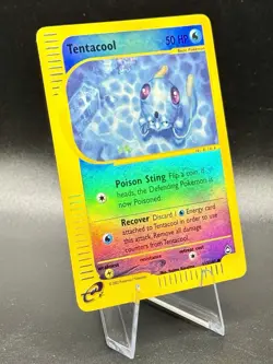 Tentacool 113/147 Reverse Holo Pokemon Aquapolis 2002 Wotc Vintage NM - Image 1