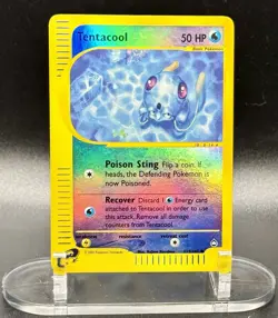 Tentacool 113/147 Reverse Holo Pokemon Aquapolis 2002 Wotc Vintage NM - Image 2