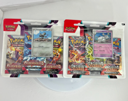 Pokemon 3-Pack Blister Set of 2- OBF+ PAL - 6 Packs + 2 Promos - Image 1