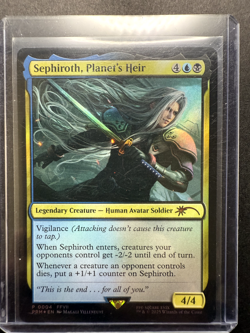 MtG Final Fantasy Promo Card Foil Bundle: P0001, P0002, P0003, P0004 - Image 1