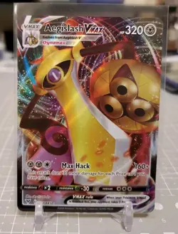 Aegislash VMAX 127/185 Ultra Rare Sword & Shield Vivid Voltage - Image 1