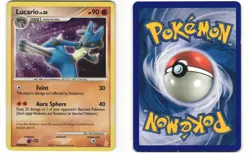 Lucario Holo Pokemon TCG DP Trainer Kit 2/17 HOLO BLEED MP - Image 3