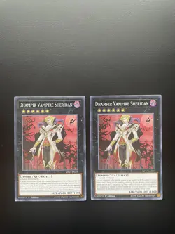 Yugioh Dhampir Vampire Sheridan MP19-EN239 1st Edition Common NM/LP X2 - Image 1