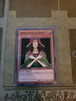YUGIOH GODDESS WITH THE THIRD EYE SGX1-ENA05 COMMON 1ST ED NM SPEED DUEL - Image 1