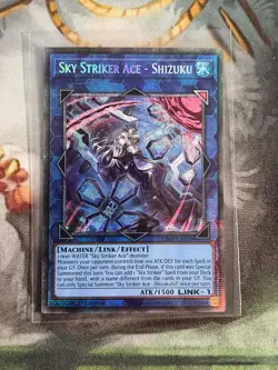 Sky Striker Ace - Shizuku (Alternate Art) - L26D-ENS26 - Starlight Rare YuGiOh - Image 1