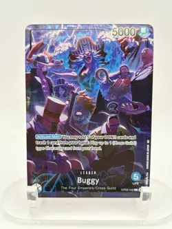 Buggy OP09-042 English 2nd Anniversary Set One Piece Promo Card Foil NM - Image 1