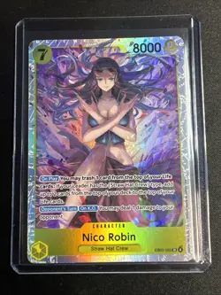 Nico Robin (055) EB03-055 Extra Booster: One Piece Heroines Edition TCG SR Foil - Image 1