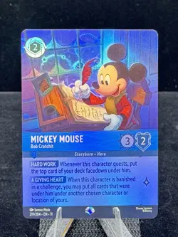 Disney Lorcana-Winterspell-Mickey Mouse-Bob Cratchit-#219-Epic-M/NM - Image 4