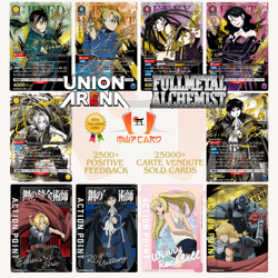 Union Arena Fullmetal Alchemist UA37BT All Cards Parallel Card List JAP Preorder - Image 1