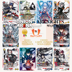 Union Arena Arknights UA30BT All Cards Card List Parallel Japanese Preorder - Image 1