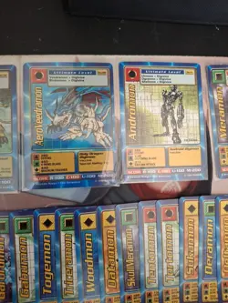 Digimon Trading Card Lot 60+ Digi Battle Series 1 W/ 1st & Aeroveedramon Holo - Image 3