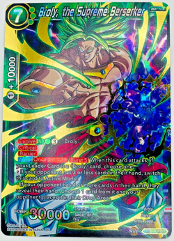Broly the Supreme Berserker BT6-074 SR Dragon Ball Super Card Game | LP - Image 1