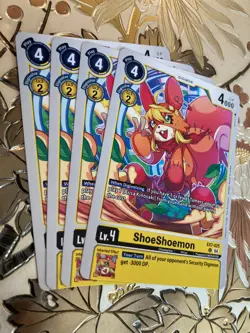 Digimon Card Game Playset ShoeShoemon EX7-025 Digimon LIBERATOR - Image 1