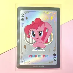 Kayou My Little Pony Eternal Moon Eng SSR Pinkie Pie Card MLPME01-SSR-002L3 - Image 1