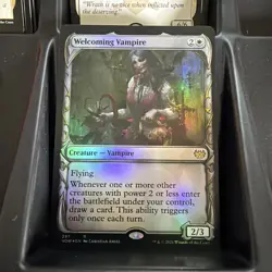 Welcoming Vampire (Showcase) Innistrad: Crimson Vow Foil - Image 1