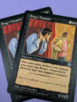 MTG Magic the Gathering: Portal: King's Assassin #98 Rare - NM - Image 3