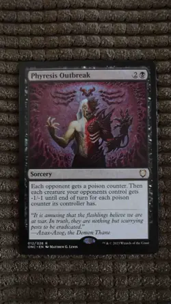 Magic: the Gathering / MtG Phyresis Outbreak x1 Phyrexia One Commander - Image 1
