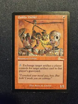 MTG Urza's Legacy; Goblin Welder - 80 (Regular Rare) - Image 1